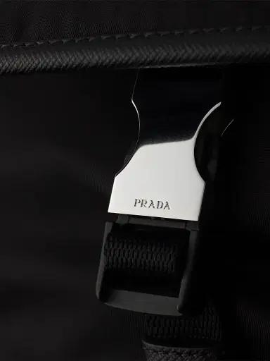 Prada Men's Re-Nylon and Saffiano Leather Shoulder Bag | Thumbnail 7 Prada Men's Re-Nylon and Saffiano Leather Shoulder Bag | Thumbnail 7
