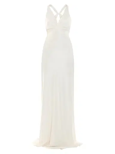 Zhivago Women's Halterneck A-Line Gown - Ivory - Size 10 | Thumbnail 1 Zhivago Women's Halterneck A-Line Gown - Ivory - Size 10 | Thumbnail 1