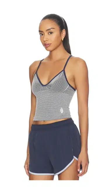 Free People x FP Movement Perfectly Plated Plunge Cami Top | Thumbnail 2