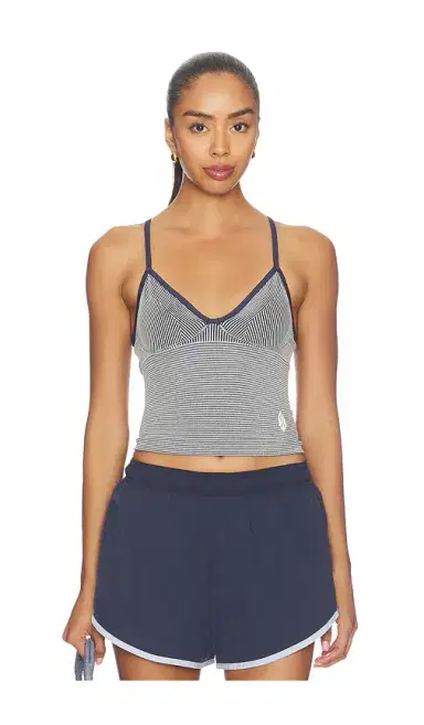 Free People x FP Movement Perfectly Plated Plunge Cami Top | Thumbnail 1