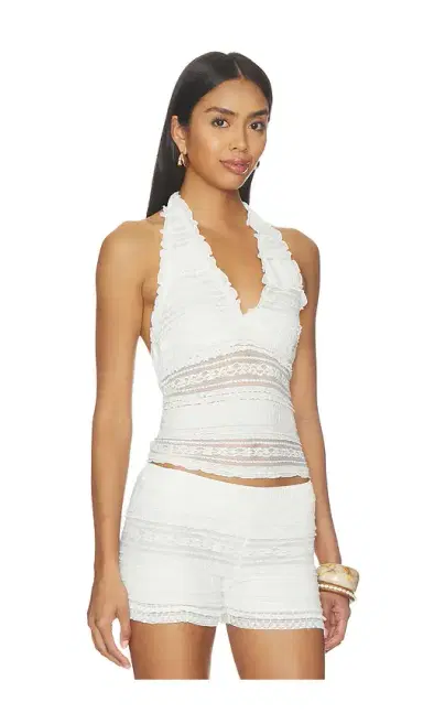 Free People x Intimately FP Flirty Frills Halter | Thumbnail 2 Free People x Intimately FP Flirty Frills Halter | Thumbnail 2