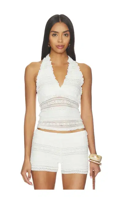 Free People x Intimately FP Flirty Frills Halter | Thumbnail 1 Free People x Intimately FP Flirty Frills Halter | Thumbnail 1