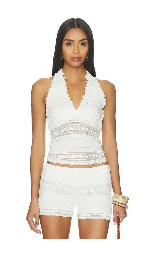 Free People x Intimately FP Flirty Frills Halter