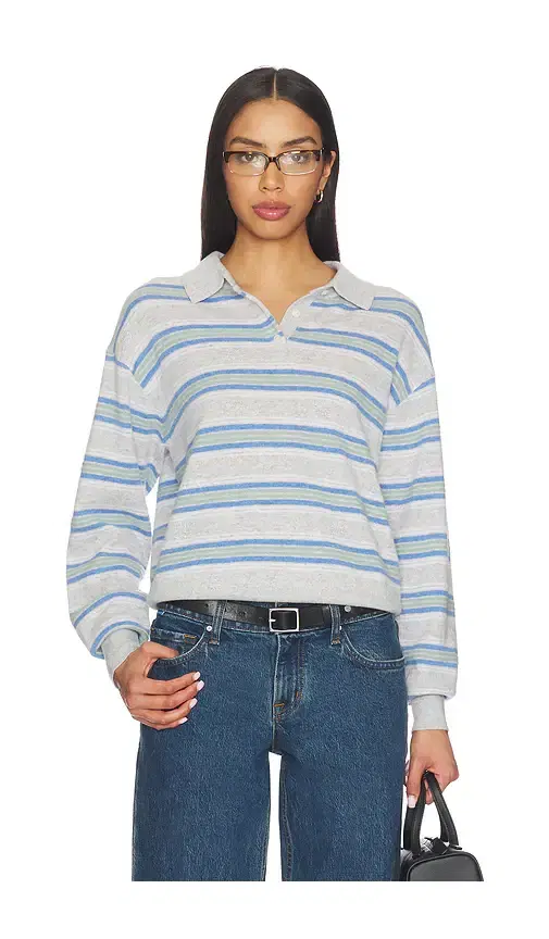 Collegiate Stripe Polo