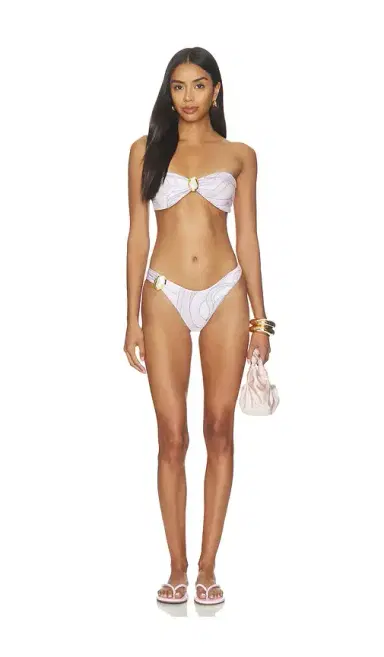 Cin Cin Corazon Moonstone Bikini Bottom | Thumbnail 4