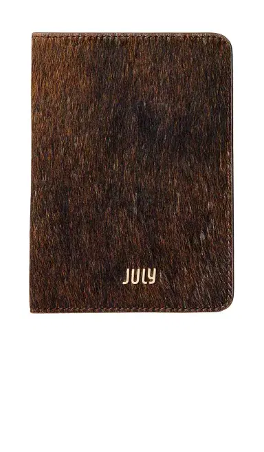 July Cow Print Small Travel Wallet | Thumbnail 5