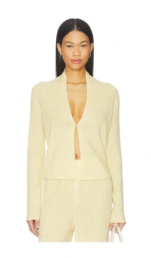 Rib Stealth Cardigan