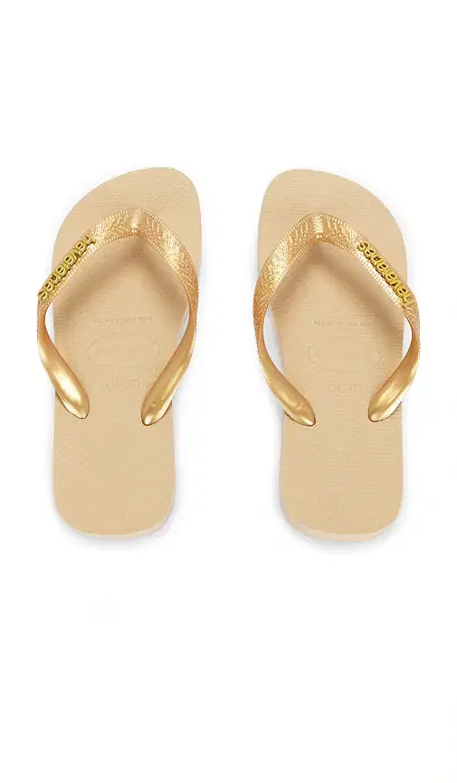 Havaianas Top Logo Metallic Sandal