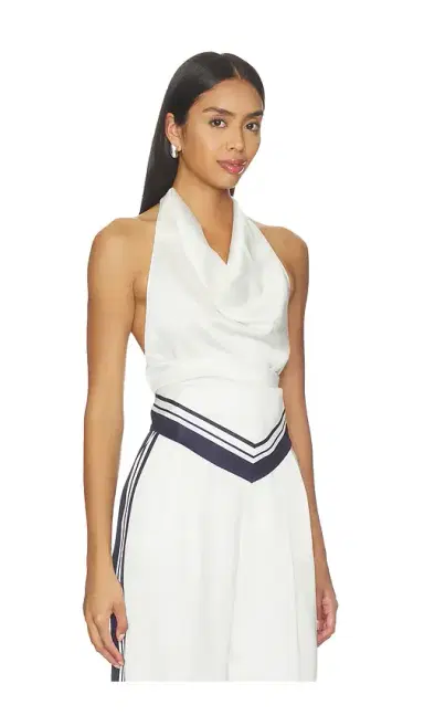 SEROYA Nicola Satin Top | Thumbnail 2