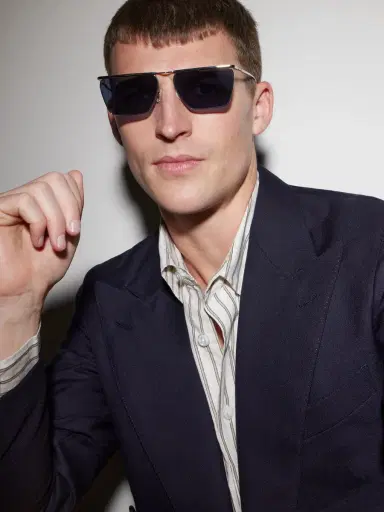 Oliver Peoples Jil Sander Edition 2 Aviator-Style Silver-Tone Metal Sunglasses - Men | Thumbnail 5 Oliver Peoples Jil Sander Edition 2 Aviator-Style Silver-Tone Metal Sunglasses - Men | Thumbnail 5