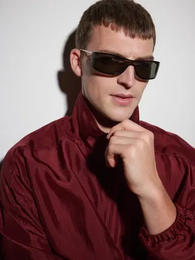 Saint Laurent Mask Aviator-Style Acetate Sunglasses - Men | Thumbnail 5 Saint Laurent Mask Aviator-Style Acetate Sunglasses - Men | Thumbnail 5