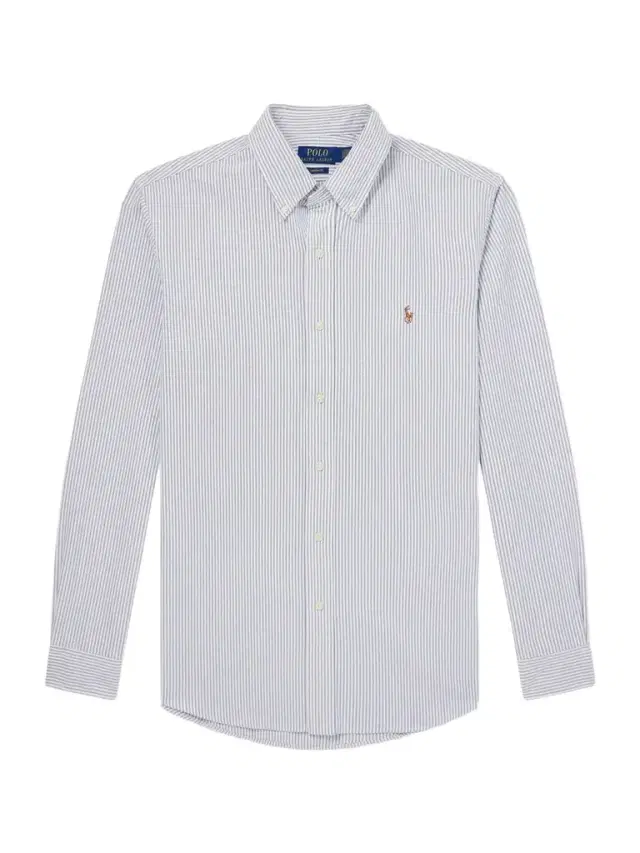 Polo Ralph Lauren Logo-Embroidered Striped Cotton Shirt - Men