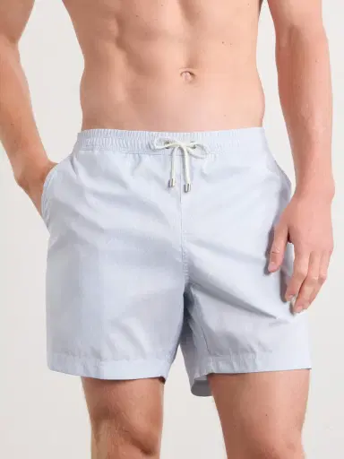 Sunspel Straight-Leg Mid-Length SEAQUAL® Swim Shorts - Men | Thumbnail 2