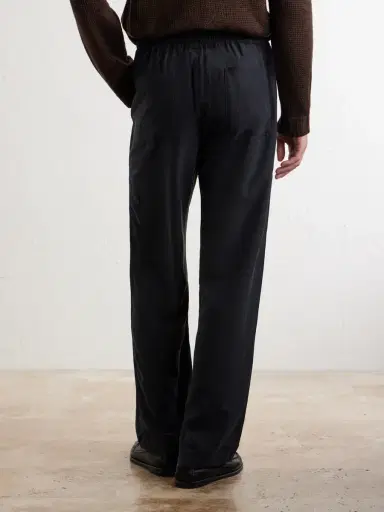 Saman Amel Straight-Leg Silk Trousers - Men | Thumbnail 4 Saman Amel Straight-Leg Silk Trousers - Men | Thumbnail 4