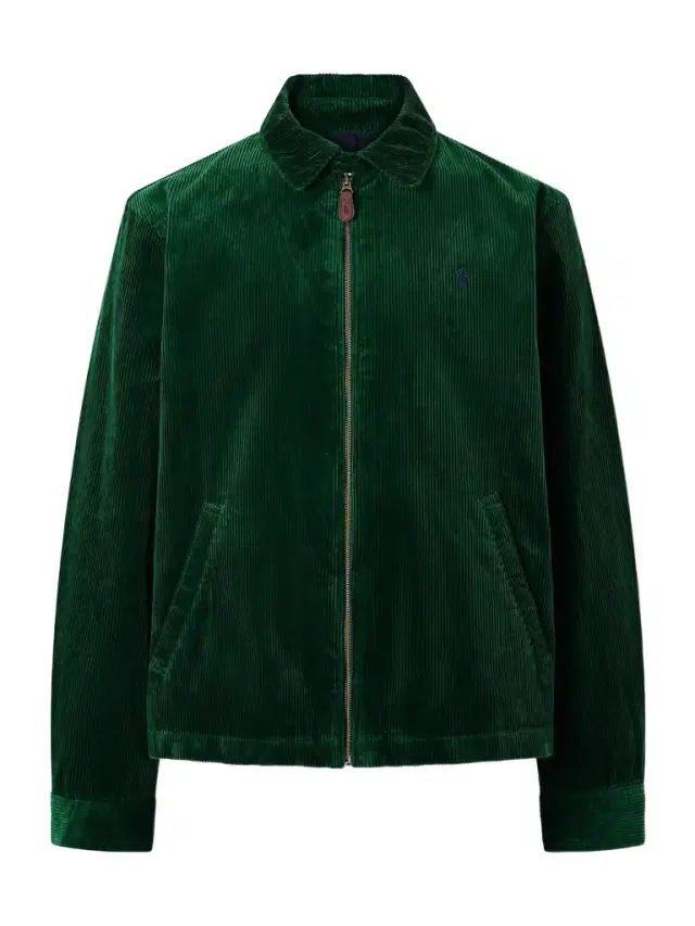 Leather-Trimmed Cotton-Corduroy Jacket - Men