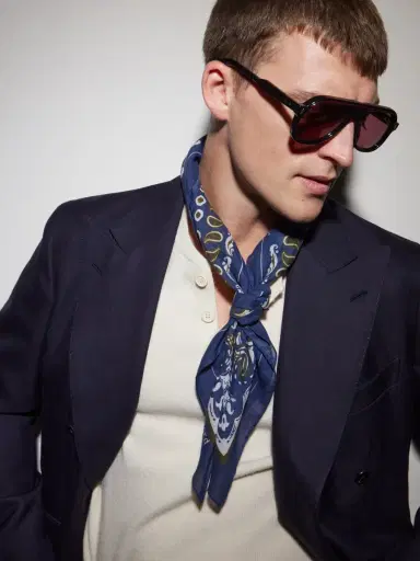 Jacques Marie Mage Rocky Mountain Featherbed Teewinot Aviator-Style Acetate Sunglasses - Men | Thumbnail 2