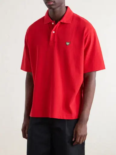 Human Made Logo-Appliquéd Cotton-Piqué Polo Shirt - Men | Thumbnail 3 Human Made Logo-Appliquéd Cotton-Piqué Polo Shirt - Men | Thumbnail 3
