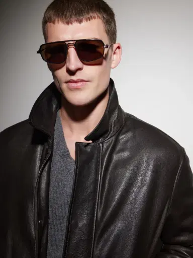 Jacques Marie Mage Kalispell Aviator-Style Titanium Sunglasses - Men | Thumbnail 2 Jacques Marie Mage Kalispell Aviator-Style Titanium Sunglasses - Men | Thumbnail 2