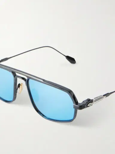 Jacques Marie Mage Kalispell Aviator-Style Titanium Sunglasses - Men | Thumbnail 3 Jacques Marie Mage Kalispell Aviator-Style Titanium Sunglasses - Men | Thumbnail 3