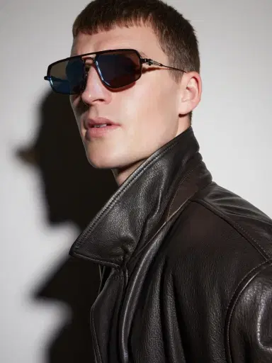 Jacques Marie Mage Kalispell Aviator-Style Titanium Sunglasses - Men | Thumbnail 5 Jacques Marie Mage Kalispell Aviator-Style Titanium Sunglasses - Men | Thumbnail 5