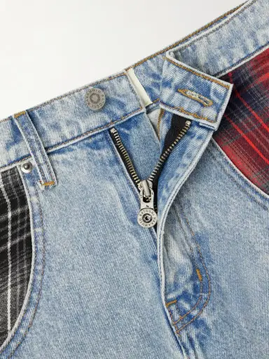 Satoshi Nakamoto Nessa Wide-Leg Printed Embellished Jeans - Men | Thumbnail 6 Satoshi Nakamoto Nessa Wide-Leg Printed Embellished Jeans - Men | Thumbnail 6