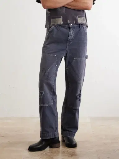 Enfants Riches Déprimés Straight-Leg Distressed Jeans - Men | Thumbnail 3 Enfants Riches Déprimés Straight-Leg Distressed Jeans - Men | Thumbnail 3