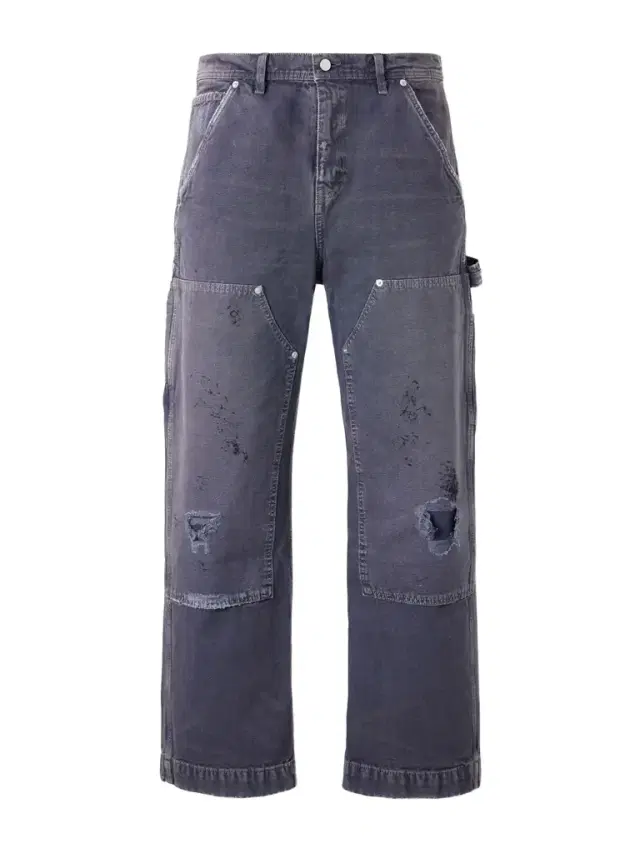 Straight-Leg Distressed Jeans - Men