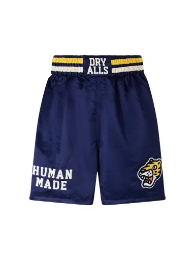 Human Made Straight-Leg Logo-Embroidered Cotton-Blend Shorts - Men | Thumbnail 1 Human Made Straight-Leg Logo-Embroidered Cotton-Blend Shorts - Men | Thumbnail 1