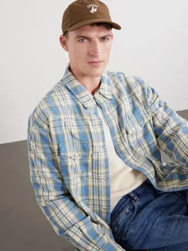 Cherry Los Angeles Western Logo-Embroidered Twill Baseball Cap - Men | Thumbnail 2 Cherry Los Angeles Western Logo-Embroidered Twill Baseball Cap - Men | Thumbnail 2