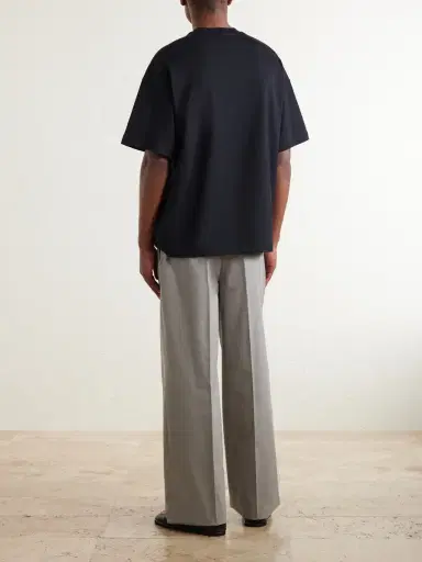 Jil Sander Logo-Print Cotton-Jersey T-Shirt - Men | Thumbnail 4 Jil Sander Logo-Print Cotton-Jersey T-Shirt - Men | Thumbnail 4