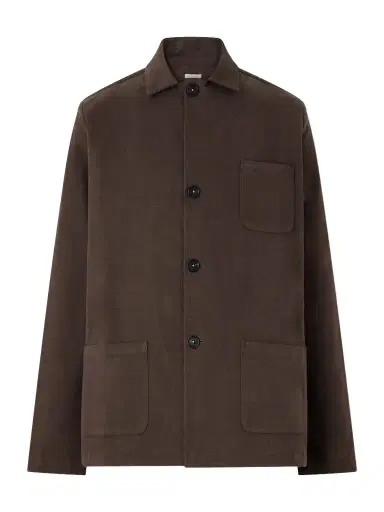 Massimo Alba Florida Cotton-Blend Moleskin Overshirt - Men | Thumbnail 1 Massimo Alba Florida Cotton-Blend Moleskin Overshirt - Men | Thumbnail 1