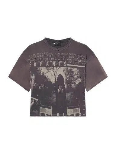 Enfants Riches Déprimés Jeremy Distressed Printed Cotton-Jersey T-Shirt - Men | Thumbnail 1