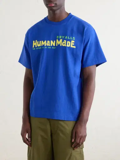 Human Made Logo-Print Cotton-Jersey T-Shirt - Men | Thumbnail 3 Human Made Logo-Print Cotton-Jersey T-Shirt - Men | Thumbnail 3