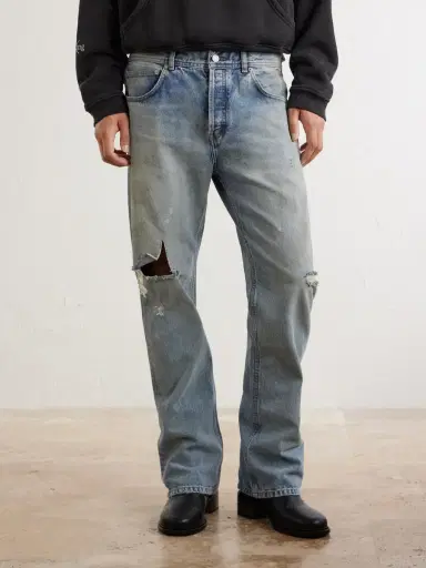 Enfants Riches Déprimés Flared Distressed Jeans - Men | Thumbnail 3 Enfants Riches Déprimés Flared Distressed Jeans - Men | Thumbnail 3