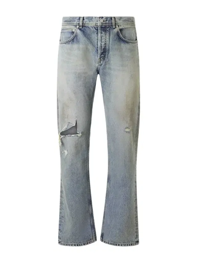 Flared Distressed Jeans - Men