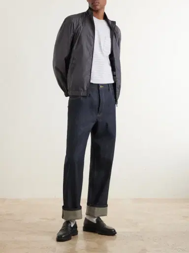 Thom Browne Striped Cotton Jersey T-Shirt - Men | Thumbnail 2