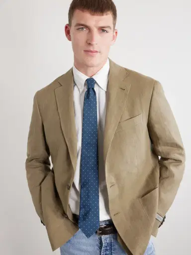 Canali 8cm Polka-Dot Silk-Twill Tie - Men | Thumbnail 2