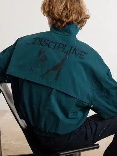 Enfants Riches Déprimés Discipline Logo-Embroidered Shell Track Jacket - Men | Thumbnail 5