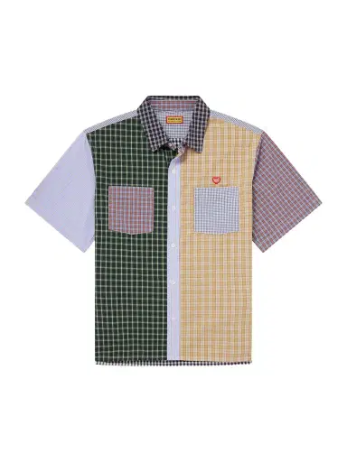 Human Made Logo-Appliquéd Checked Cotton Shirt - Men | Thumbnail 1 Human Made Logo-Appliquéd Checked Cotton Shirt - Men | Thumbnail 1
