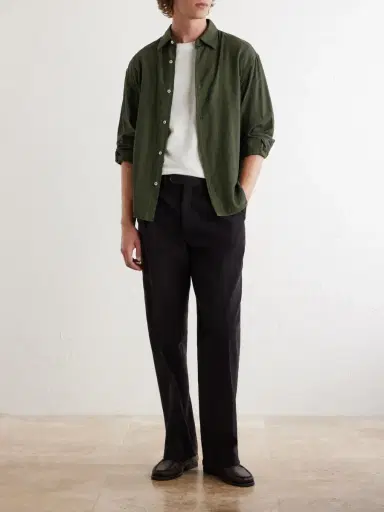 Massimo Alba Cotton Overshirt - Men | Thumbnail 2