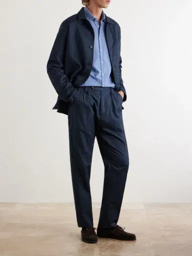 Massimo Alba Genova Cotton-Chambray Shirt - Men | Thumbnail 2