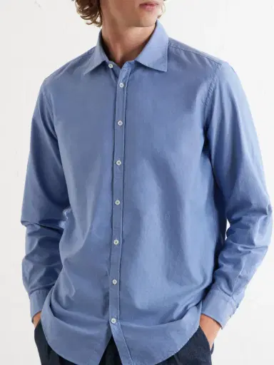 Massimo Alba Genova Cotton-Chambray Shirt - Men | Thumbnail 5