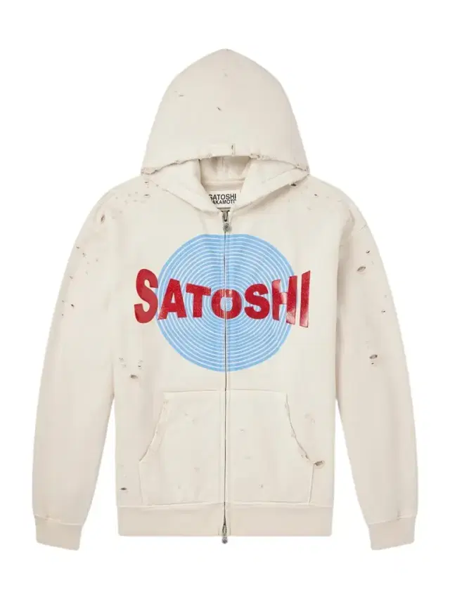 Motoslug Logo-Print Distressed Cotton-Jersey Hoodie - Men