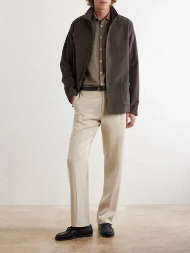 Massimo Alba Genova Cotton-Chambray Shirt - Men | Thumbnail 2 Massimo Alba Genova Cotton-Chambray Shirt - Men | Thumbnail 2