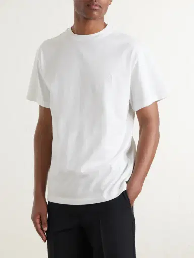 Jil Sander Three-Pack Logo-Appliquéd Cotton-Jersey T-Shirts - Men | Thumbnail 3 Jil Sander Three-Pack Logo-Appliquéd Cotton-Jersey T-Shirts - Men | Thumbnail 3