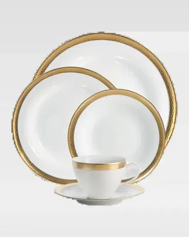 Michael Aram 5-Piece Goldsmith Dinnerware Place Setting | Thumbnail 2 Michael Aram 5-Piece Goldsmith Dinnerware Place Setting | Thumbnail 2