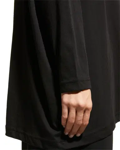 Eskandar Ultra-Light Cotton Long-Sleeve T-Shirt (One Size) | Thumbnail 6 Eskandar Ultra-Light Cotton Long-Sleeve T-Shirt (One Size) | Thumbnail 6