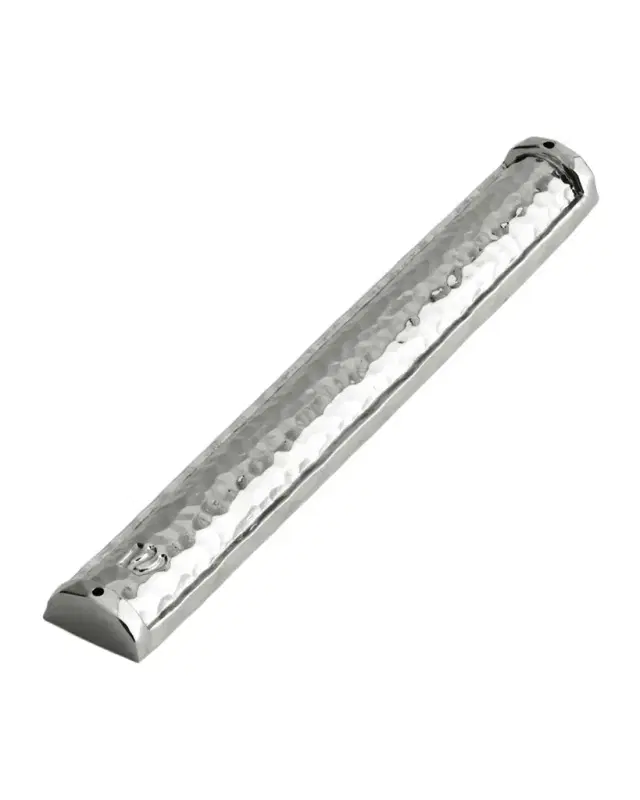 Michael Aram Hammertone Large Mezuzah, Silver