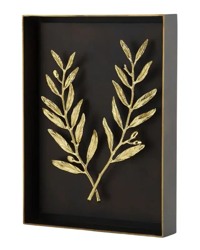 Michael Aram OIive Branch Shadow Box
