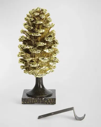 Michael Aram Pine Cone Stocking Holder | Thumbnail 4 Michael Aram Pine Cone Stocking Holder | Thumbnail 4